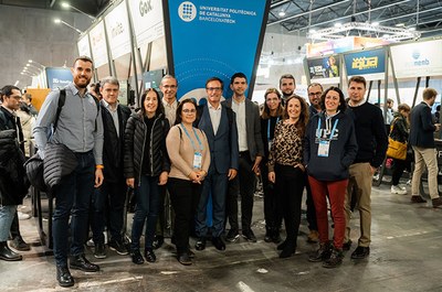 Fractus visits the UPC Startup Corner at 4YFN