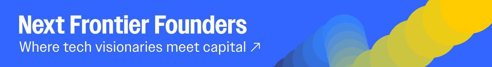 Next Frontier Founders. Where tech visionaries meet capital